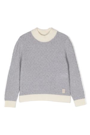 grey wool jumper ELEVENTY KIDS | EV9P10Z2706805AV